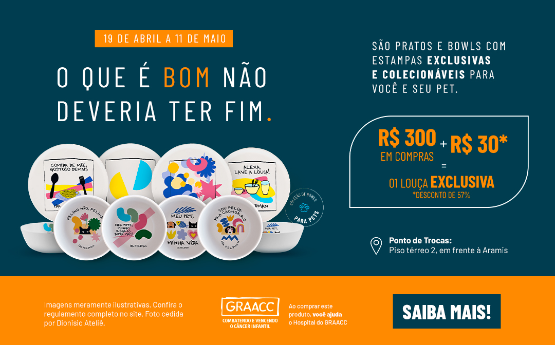 As melhores marcas nacionais e internacionais