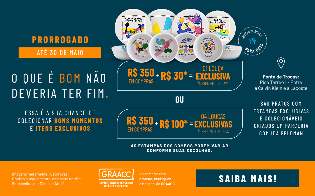 As melhores marcas nacionais e internacionais