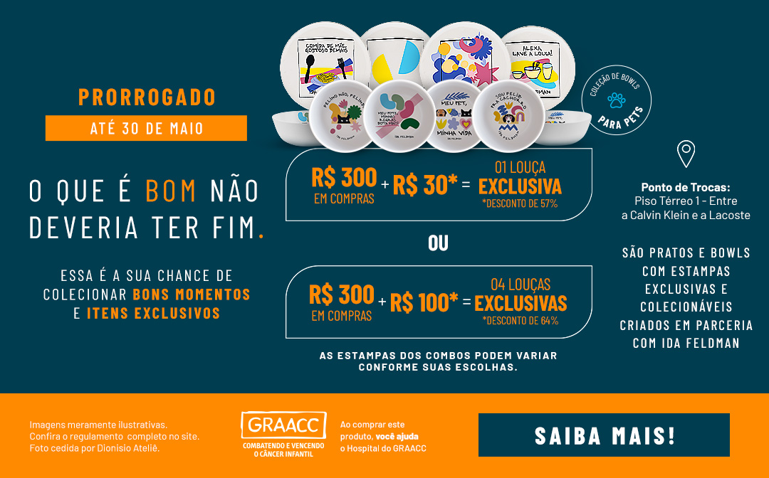 As melhores marcas nacionais e internacionais