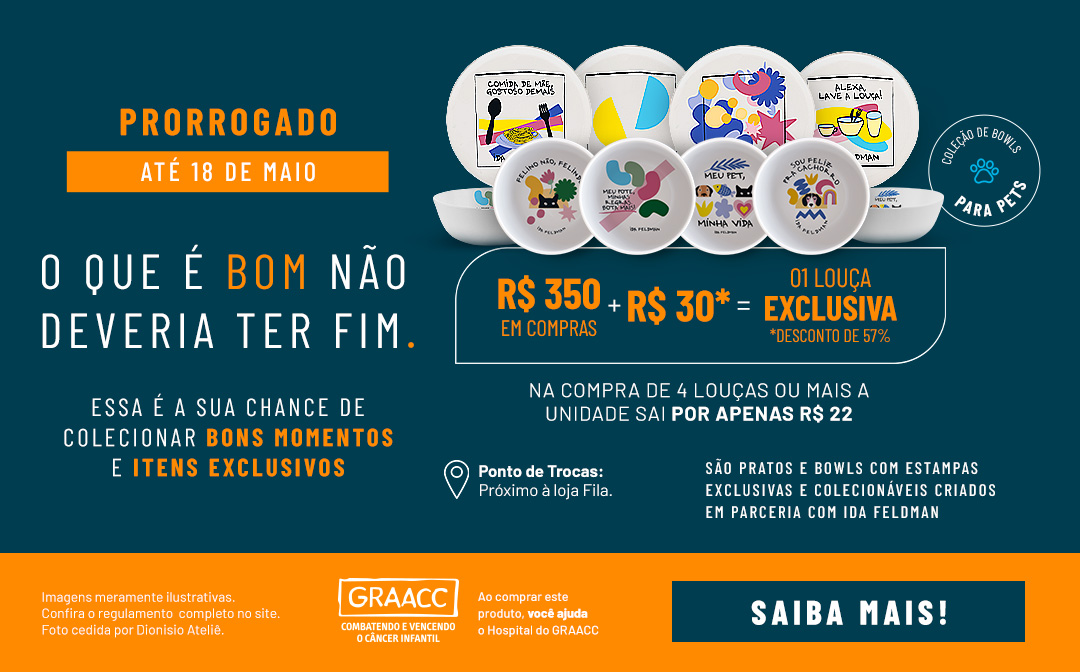 As melhores marcas nacionais e internacionais