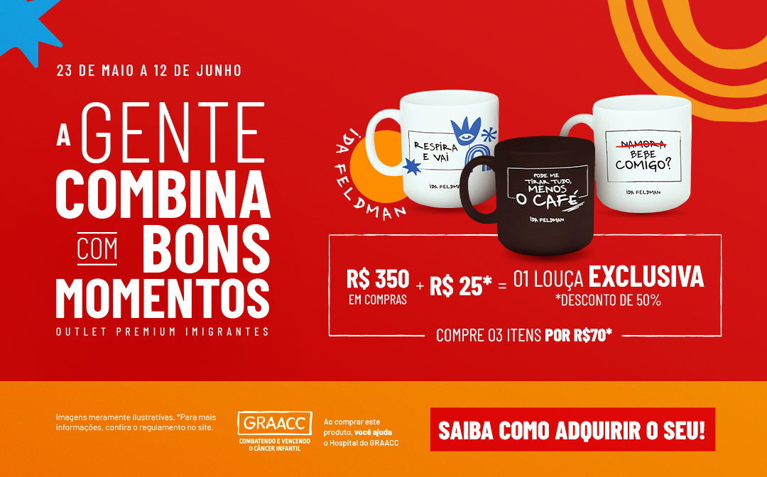 As melhores marcas nacionais e internacionais