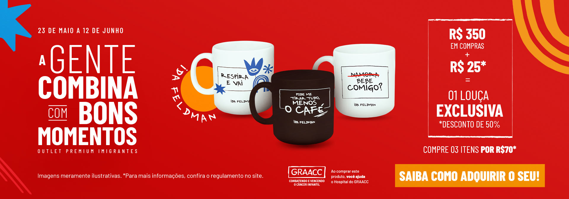 As melhores marcas nacionais e internacionais