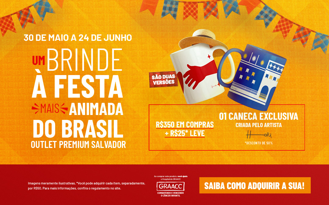 As melhores marcas nacionais e internacionais