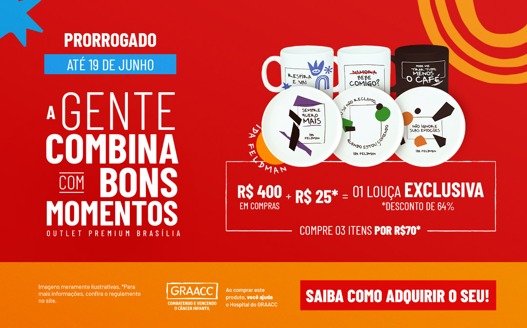 As melhores marcas nacionais e internacionais