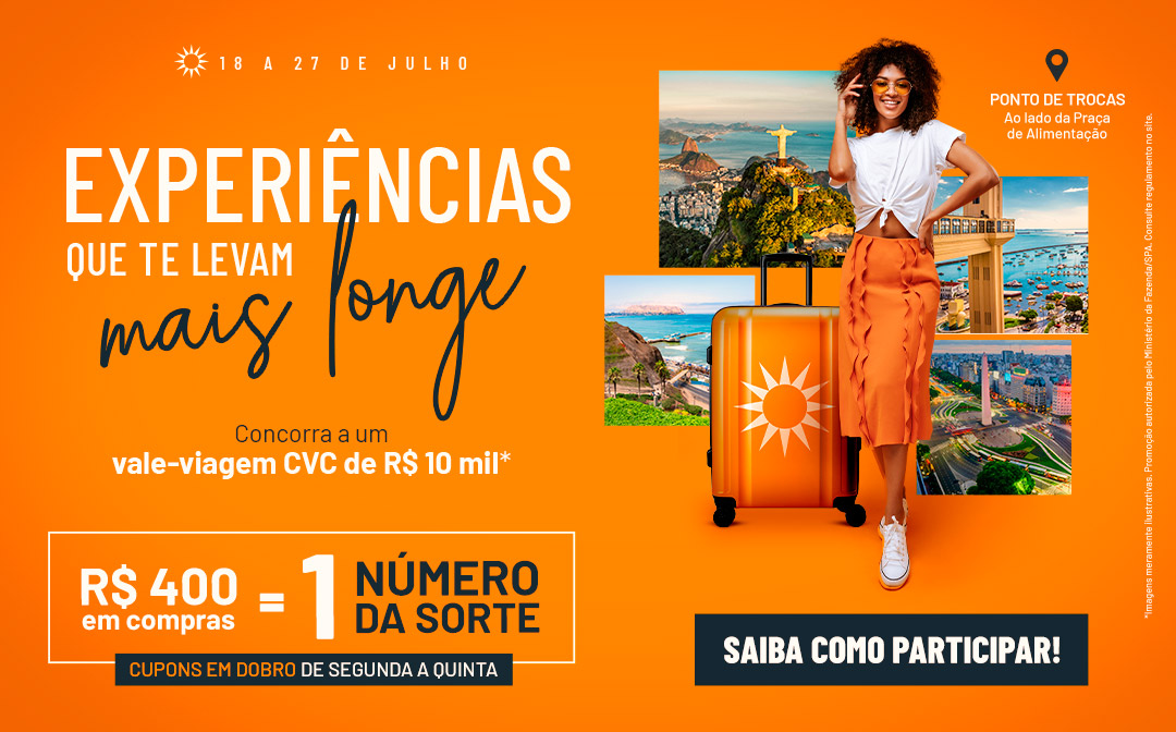 As melhores marcas nacionais e internacionais