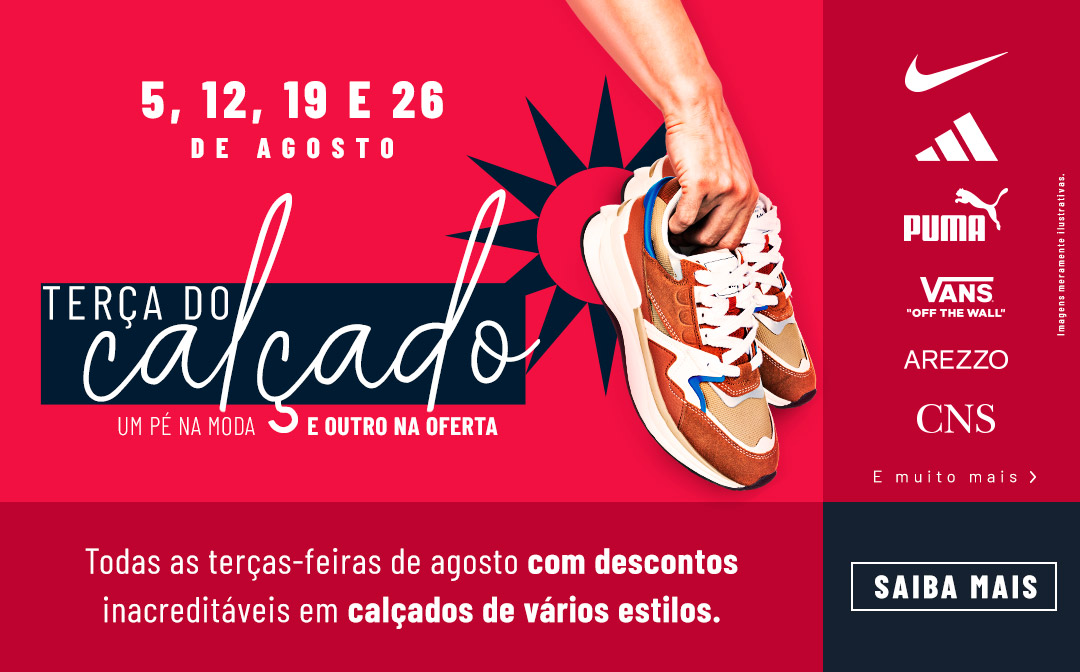As melhores marcas nacionais e internacionais