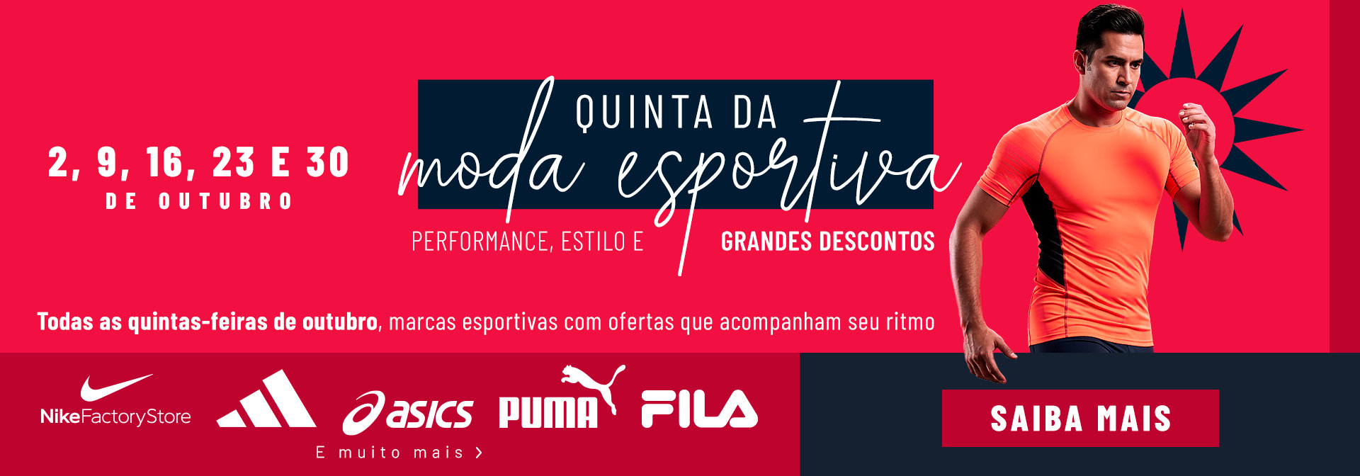 As melhores marcas nacionais e internacionais
