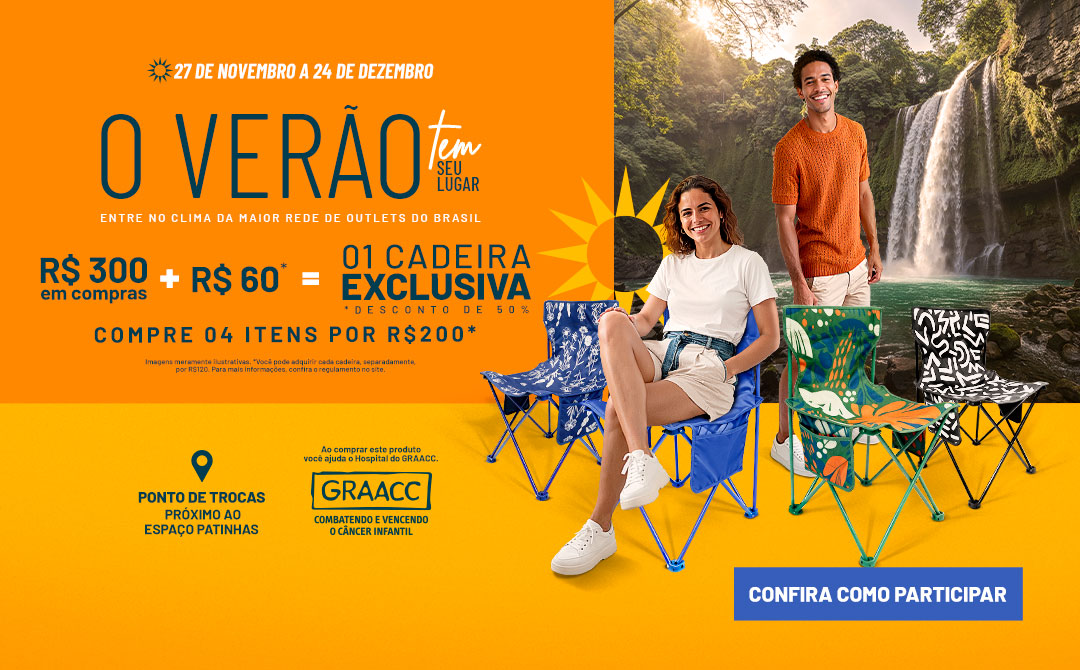 As melhores marcas nacionais e internacionais