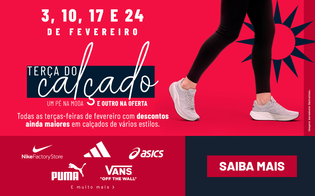 As melhores marcas nacionais e internacionais