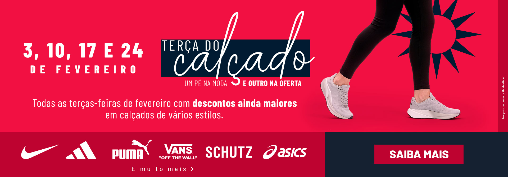 As melhores marcas nacionais e internacionais