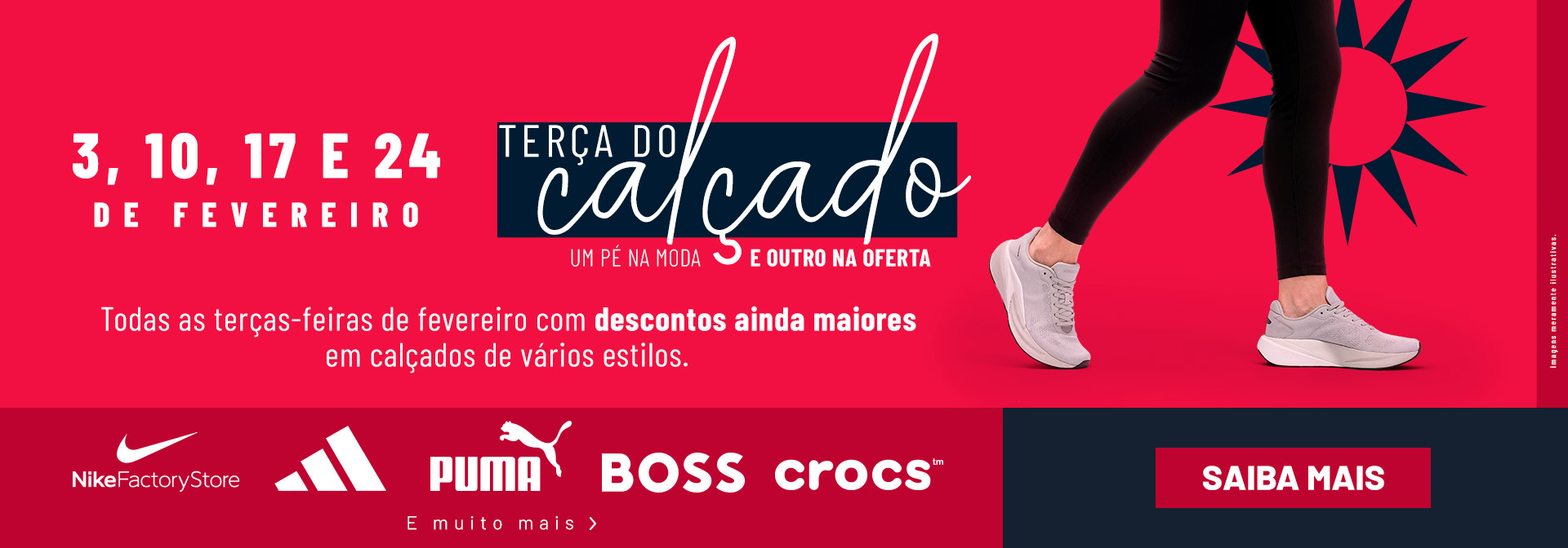 As melhores marcas nacionais e internacionais