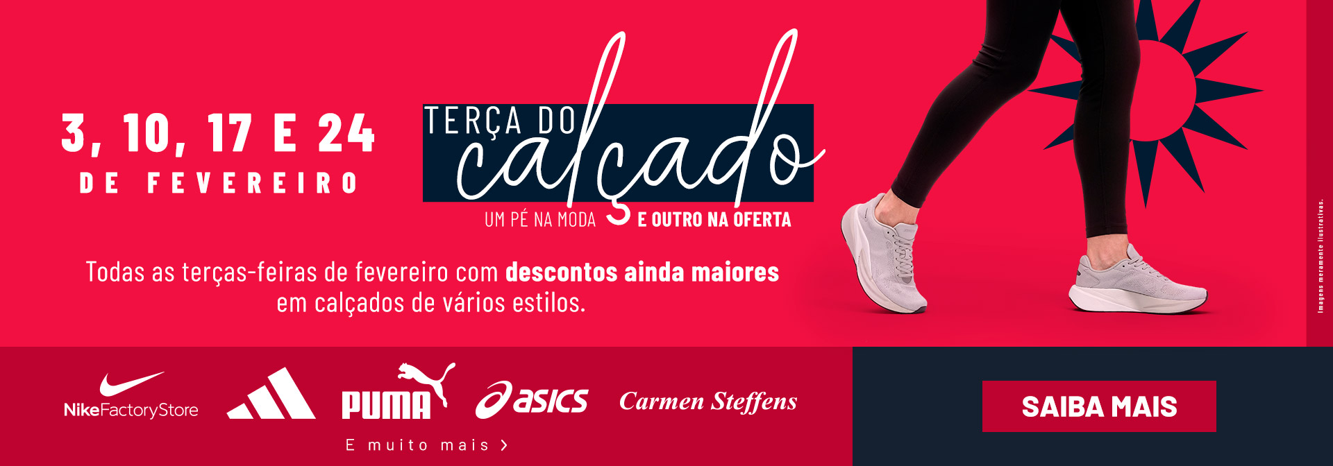 As melhores marcas nacionais e internacionais