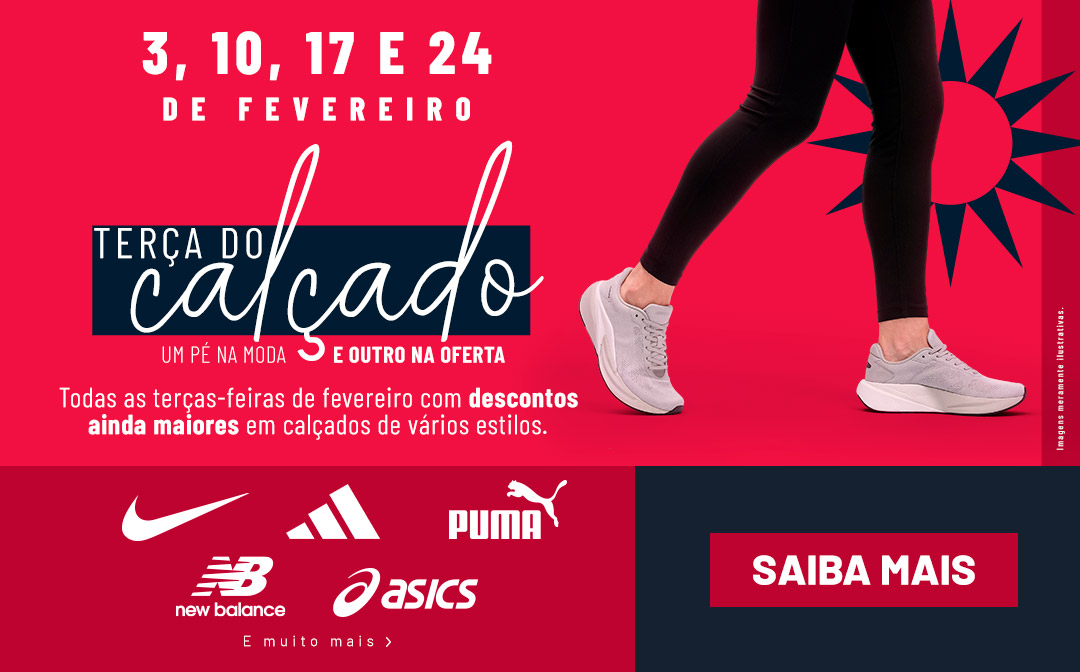 As melhores marcas nacionais e internacionais