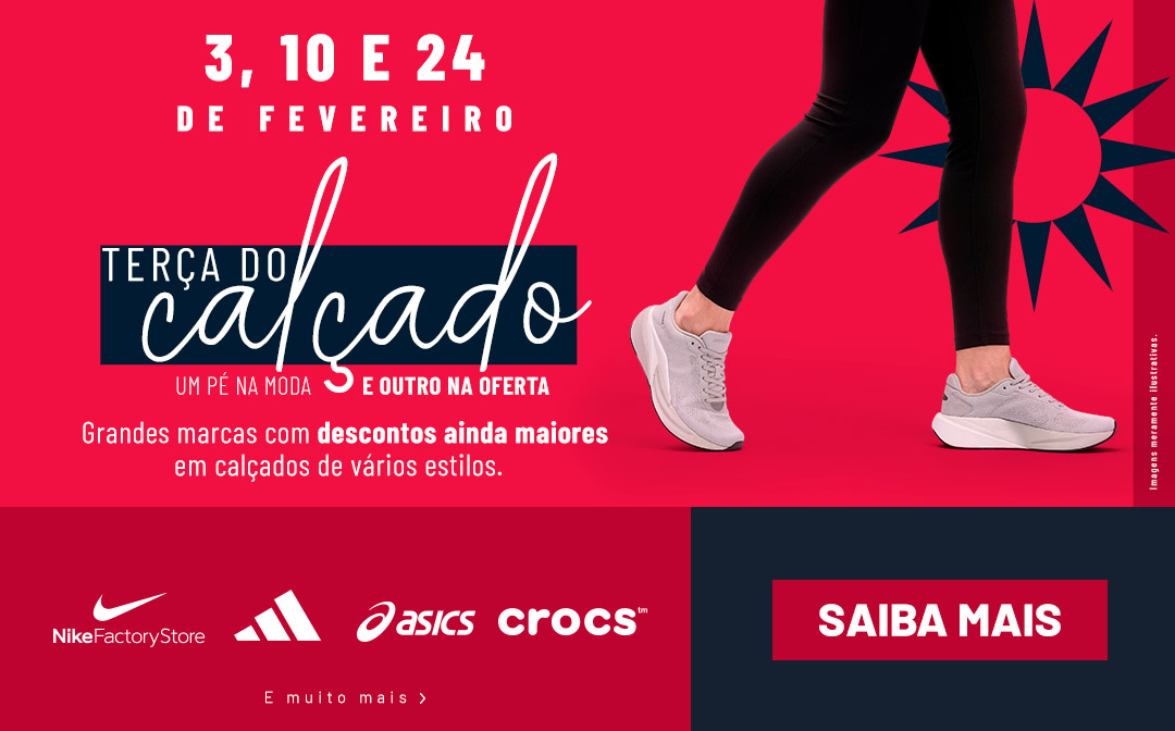 As melhores marcas nacionais e internacionais