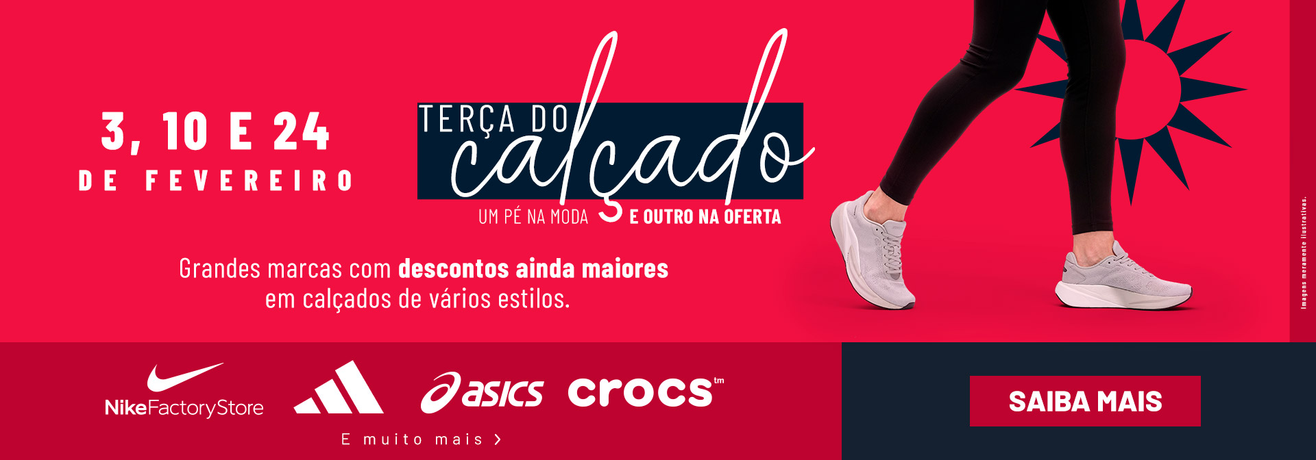 As melhores marcas nacionais e internacionais