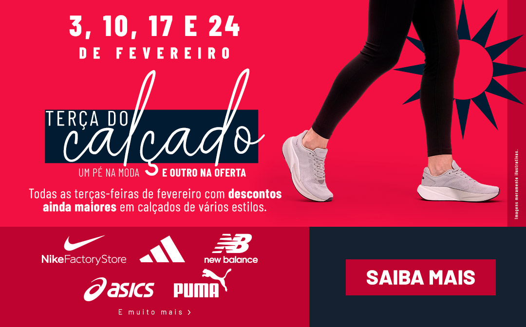 As melhores marcas nacionais e internacionais