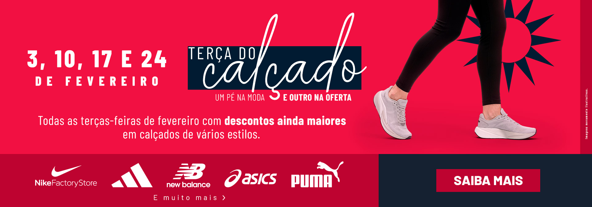 As melhores marcas nacionais e internacionais