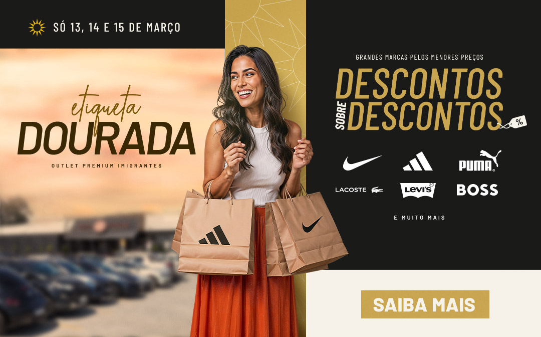 As melhores marcas nacionais e internacionais