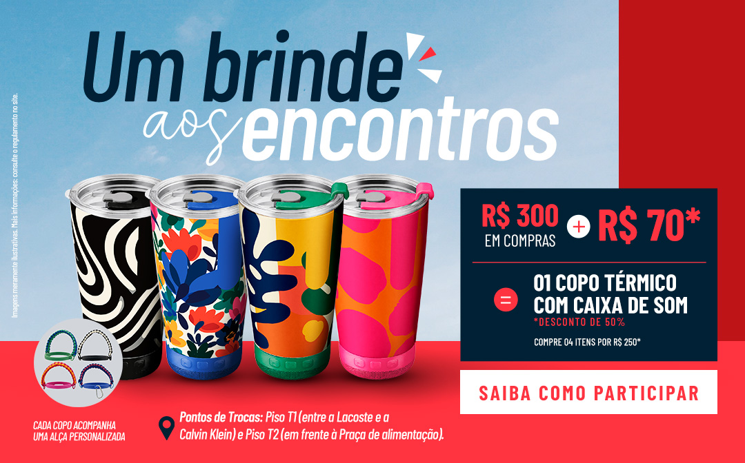 As melhores marcas nacionais e internacionais