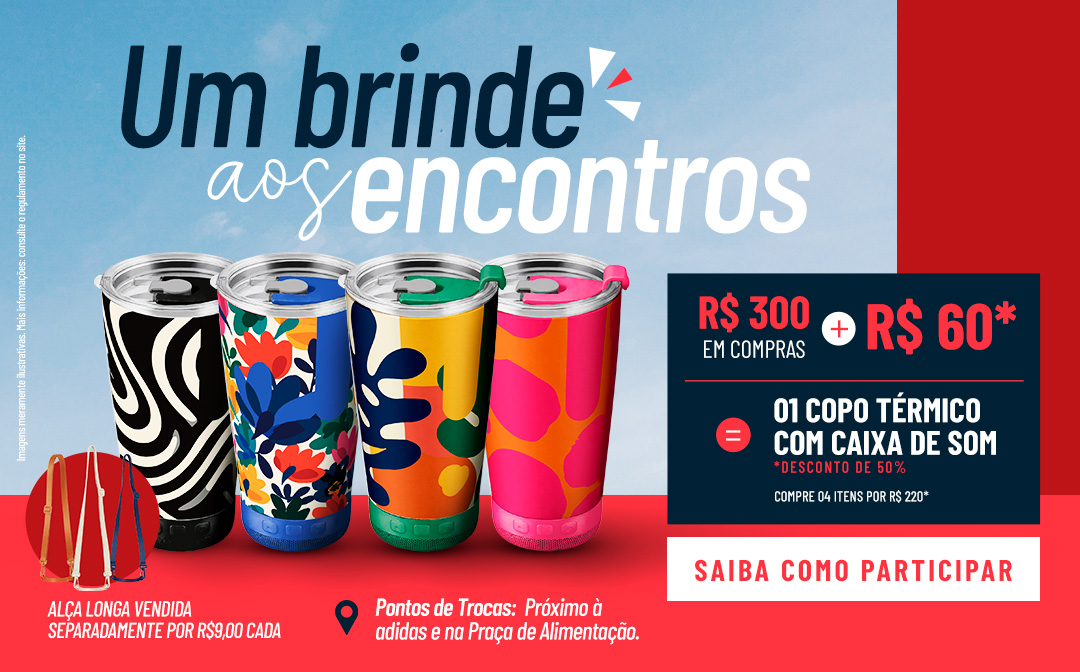 As melhores marcas nacionais e internacionais