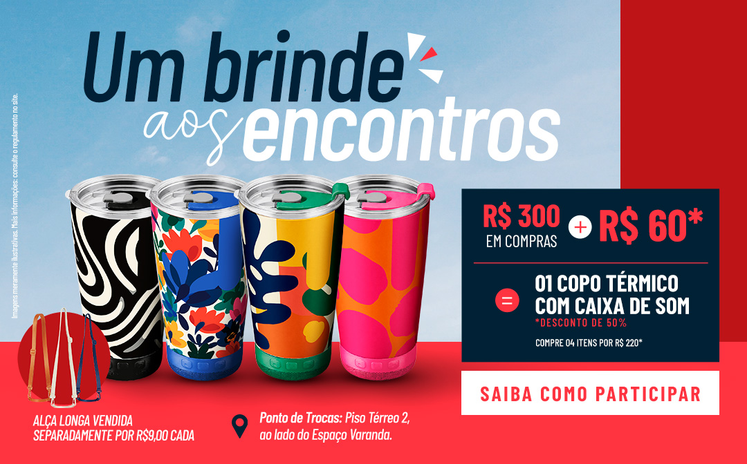 As melhores marcas nacionais e internacionais