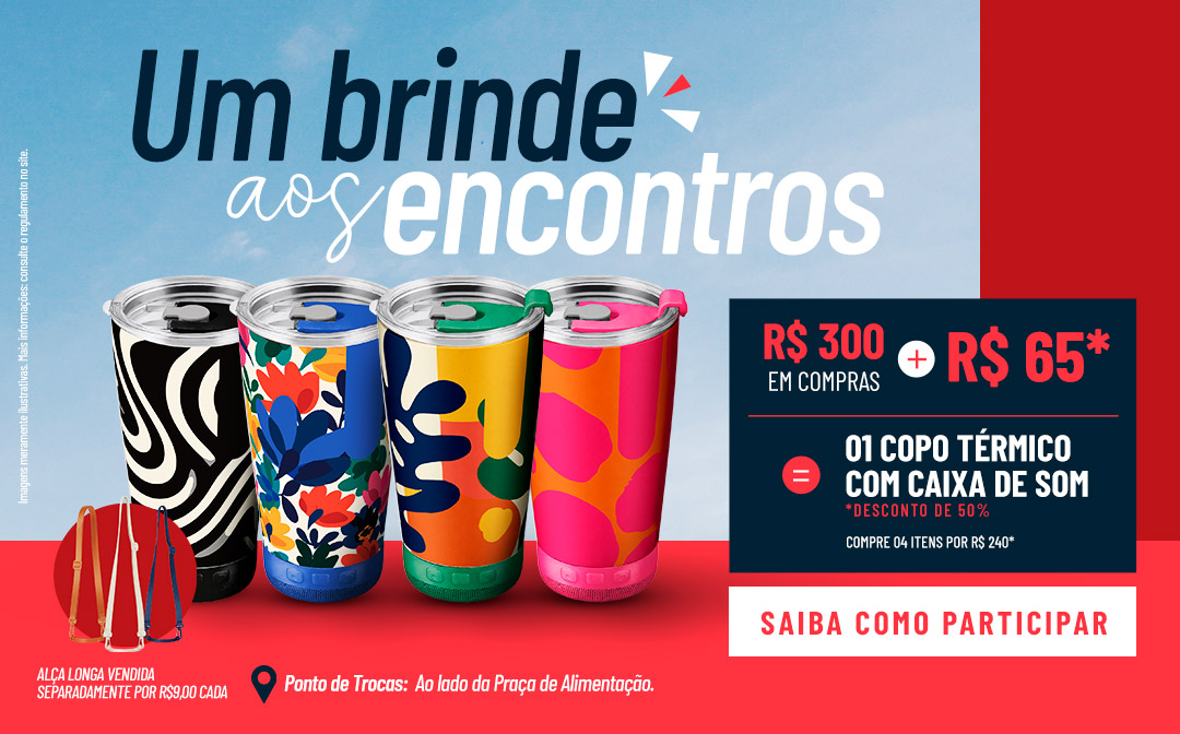 As melhores marcas nacionais e internacionais