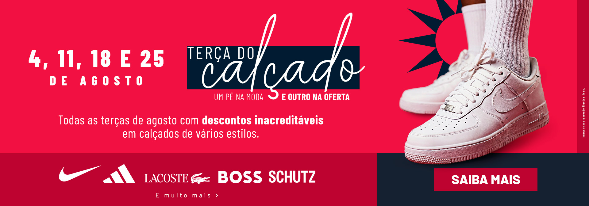 As melhores marcas nacionais e internacionais